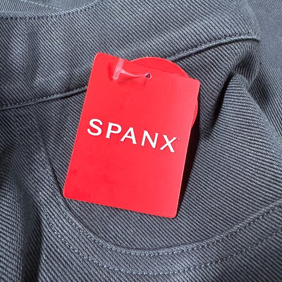 Spanx NWT Jean-ish Ankle Denim Leggings Black Size 3X 20018P Elastic Waist - Picture 7 of 11